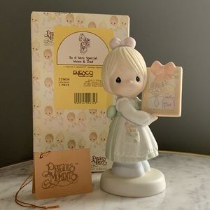 Precious Moments "To a Very Special Mom & Dad"